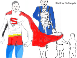 Supermann und Erziehung