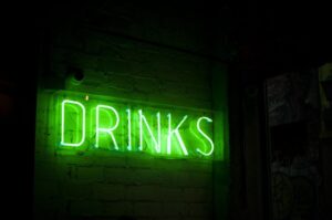 zu viel Alkohol