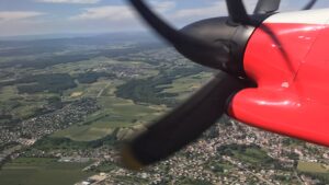 Turbulenter Flug