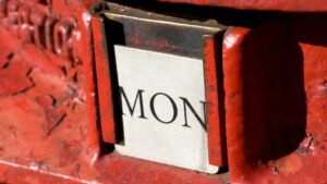 Britischer Briefkasten