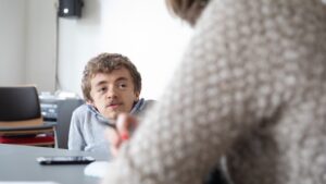 Leonhard Grobien im Interview mit Elke Tonscheidt