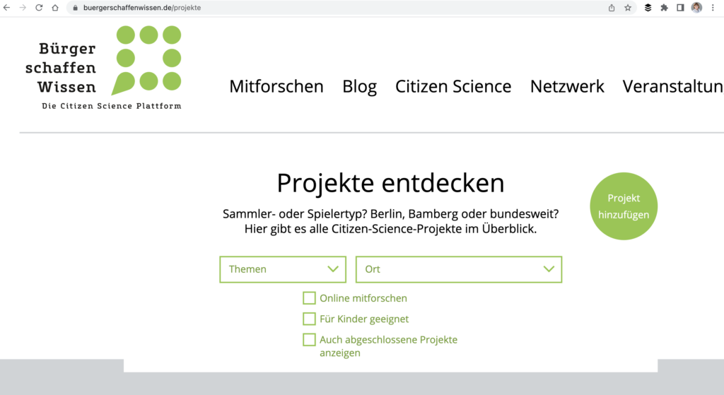 Bürgerforschung