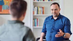 Männer reden