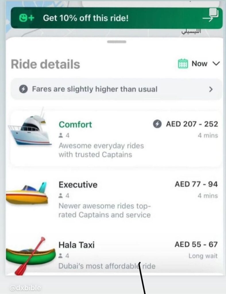 Regen in Dubai