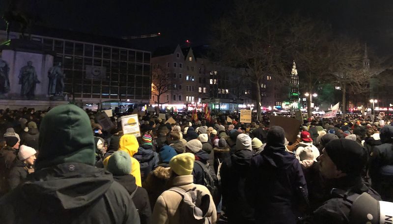 Demo gegen Rechts